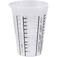 Los mejores  - keeeper Jarra Pequeñas Cantidades- con Cono Medidor Interno- 250 ml- Mario- Transparente-Negro- PP- 8.5 x 8.5 x 11.5 cm